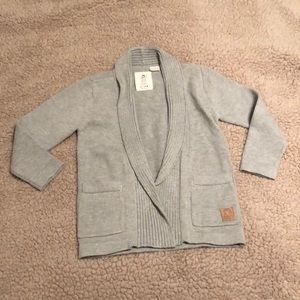 Rags To Raches grey cardigan
